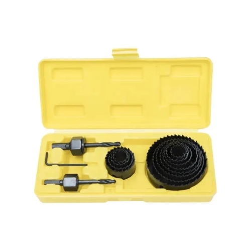 15PC High Carbon Steel Hole Saw Set